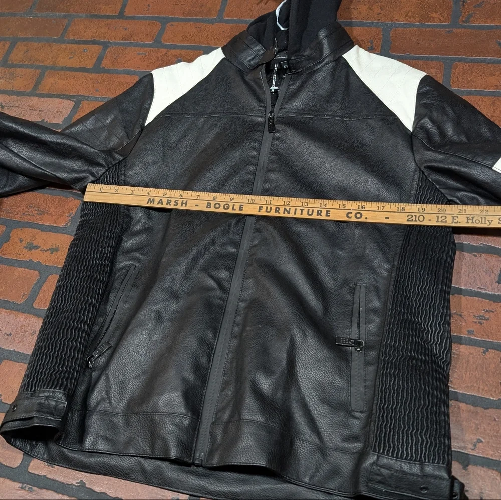 Fried Denim Men's M Hooded Performance‎ Motorcycle Jacket - Picture 13 of 16